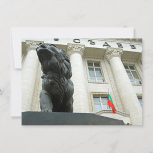 Löwenstatue, Sofia, Bulgarien