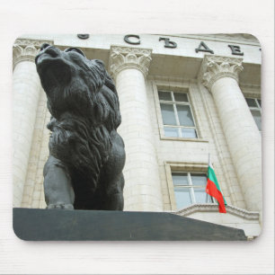 Löwenstatue, Sofia, Bulgarien Mousepad