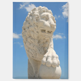 Löwenstatue St. Augustine, Florida Magnet