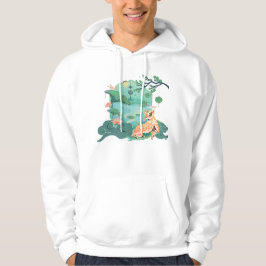 Löwentanz am Lotussee Hoodie