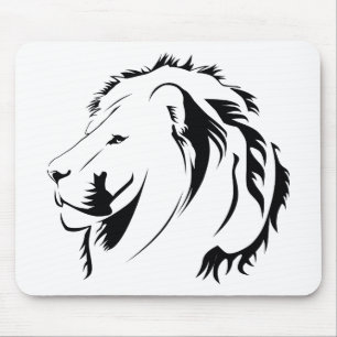 Löwentribal 001 mousepad