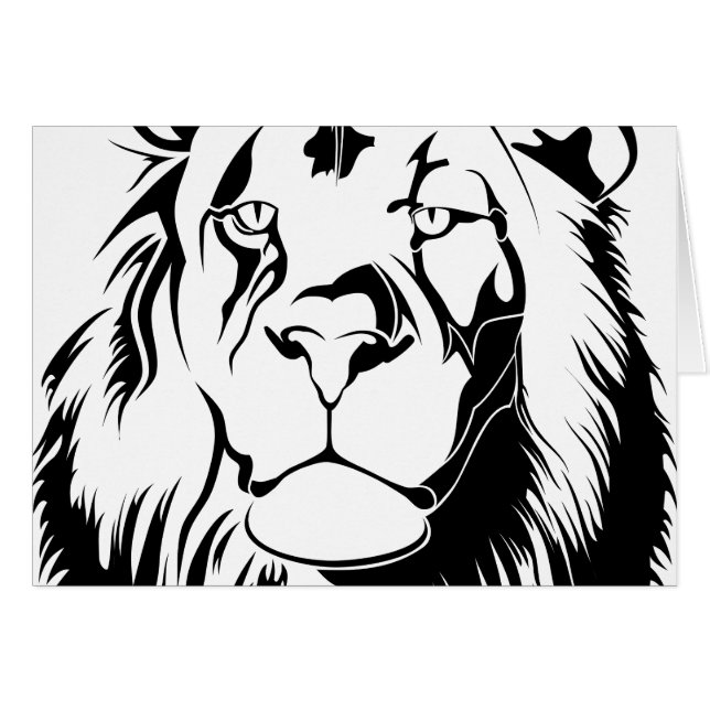 Löwentribal 002 (Vorderseite (Horizontal))