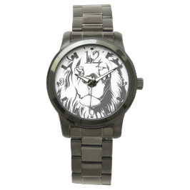 Löwentribal 002 armbanduhr