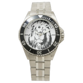 Löwentribal 002 armbanduhr