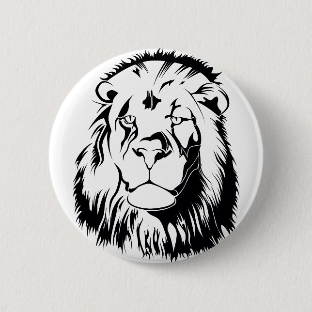 Löwentribal 002 button (Vorderseite)