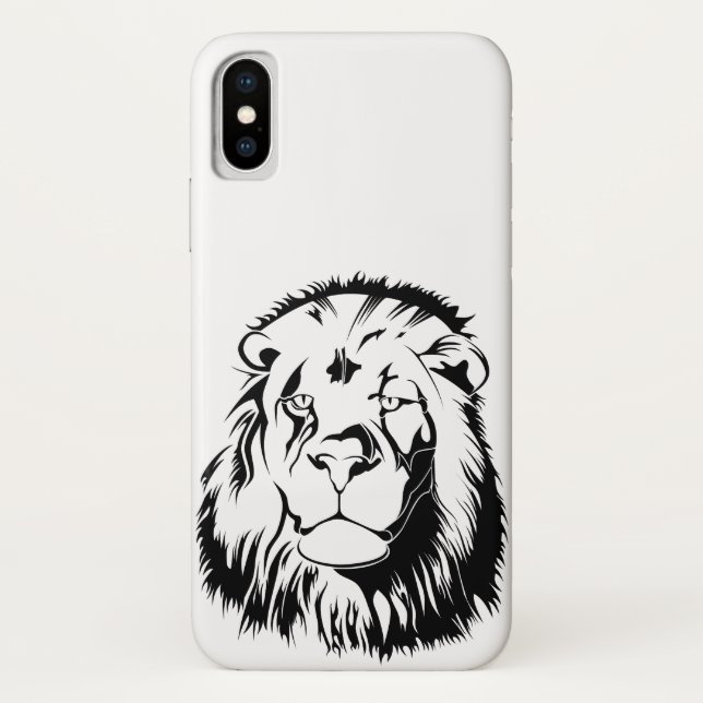 Löwentribal 002 Case-Mate iPhone hülle (Rückseite)