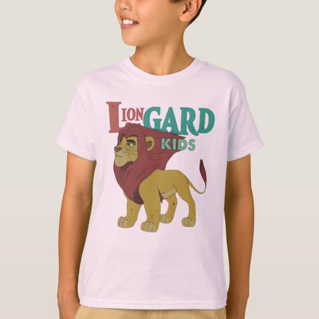 Löwenwächter Kinderhemden, Löwenwächter Kindergart T-Shirt (Vorderseite)