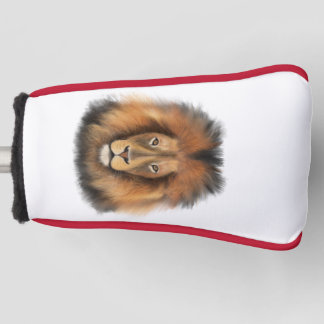 Löwenwasserfarbe Leo Königssafari-Urwaldkatze Golf Headcover