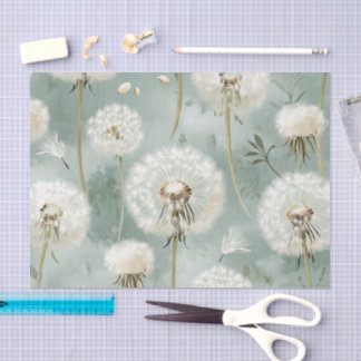 Löwenzahn Design Serie #14 Seidenpapier