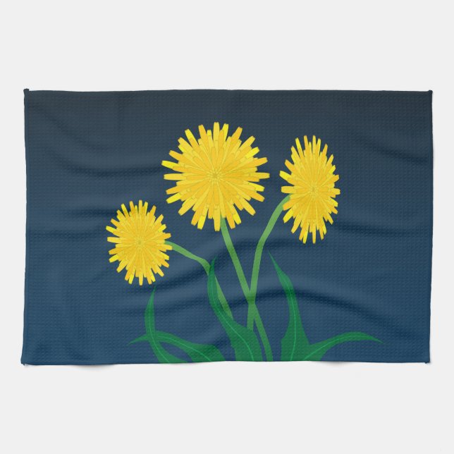 Löwenzahn Geschirrtuch (Horizontal)
