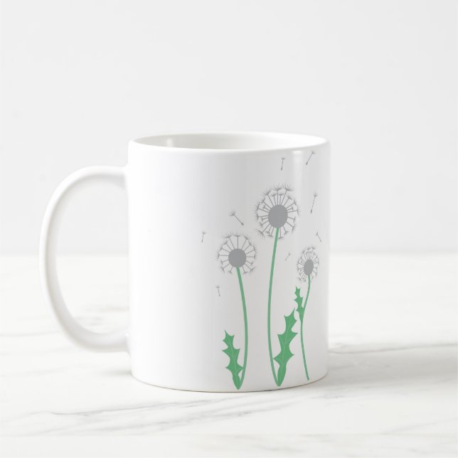 Löwenzahn Kaffeetasse (Links)