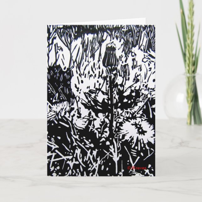 Löwenzahn-Karte Karte (Vorderseite)