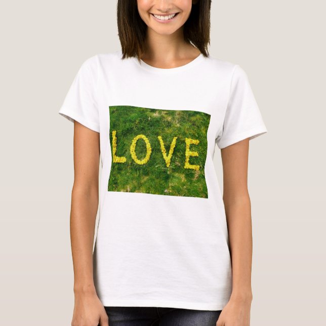 Löwenzahn-Liebe T-Shirt (Vorderseite)
