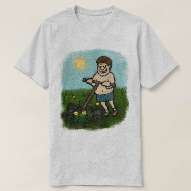 Löwenzahn-Massaker T-Shirt (Design vorne)