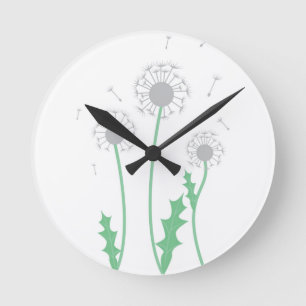 Löwenzahn Runde Wanduhr