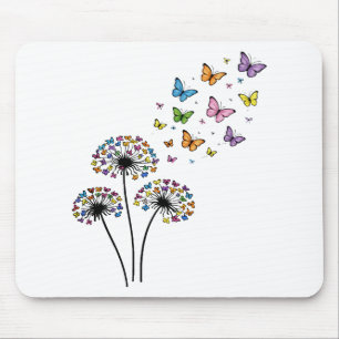 Löwenzahn Schmetterling Fluss Mousepad