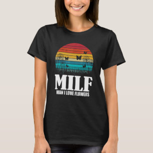 Löwenzahn, Schmetterlinge, Blume, Gärtner, Florist T-Shirt