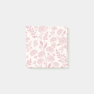 Löwenzahn-Wiese Gedämpfte Rose - Neutral Post-it Klebezettel