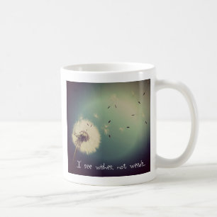 Löwenzahn-Wünsche Kaffeetasse