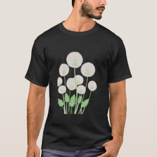 Löwenzahnblumen Unkraut Pflanzen Gärtner Wiese T-Shirt