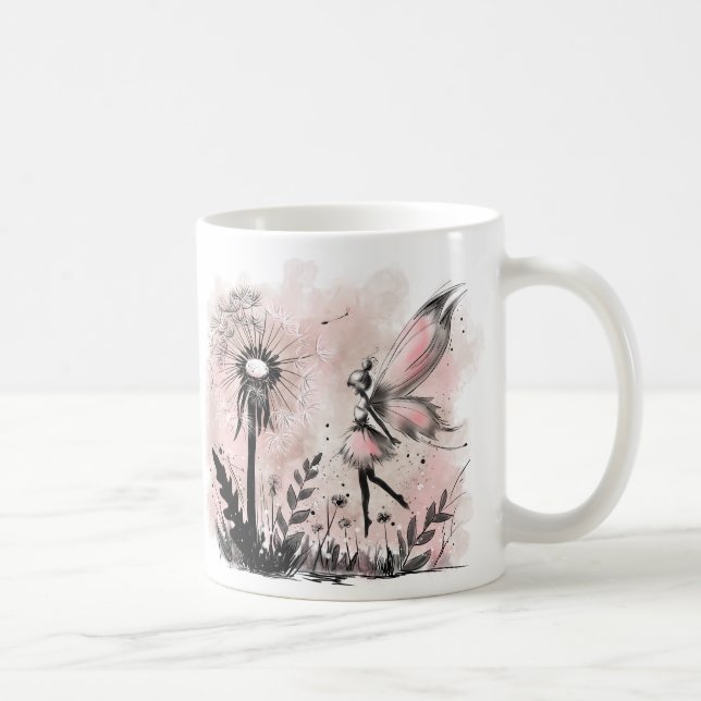 Löwenzahnfee Kaffeetasse (Rechts)