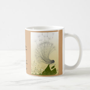 Löwenzahnkunstarbeit, das offizielle Militärgör Kaffeetasse