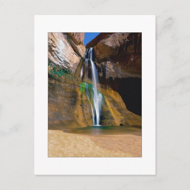 ‚Lower Calf Creek Falls‘ Postkarte (Vorderseite)