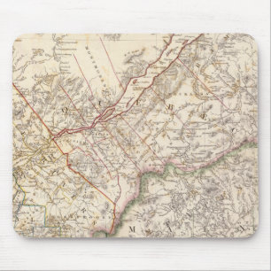 Lower Canada, NB, NY, Vt, Maine Mousepad