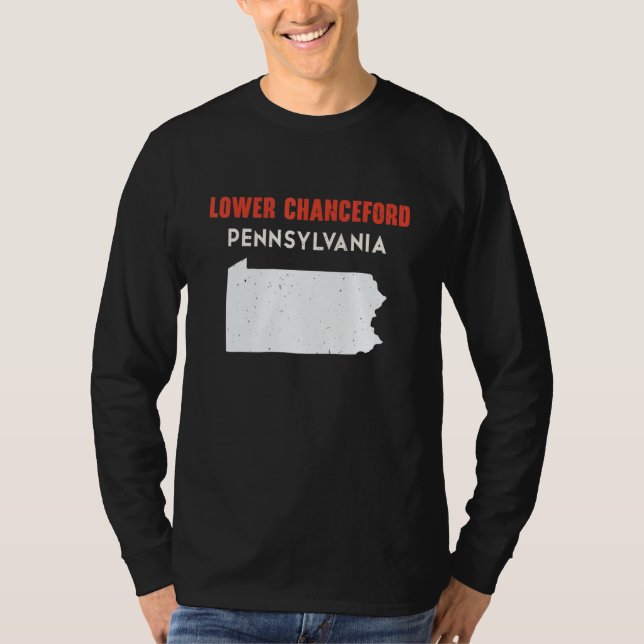 Lower Chanceford Pennsylvania USA State America Tr T-Shirt (Vorderseite)