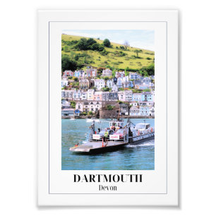 Lower Dartmouth Ferry, Devon Fotodruck
