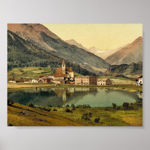 Lower Engadine, Tarasp, Fontana, Grisons, Switzerl Poster