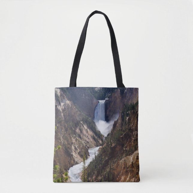 Lower Falls Yellowstone Tasche (Vorderseite)