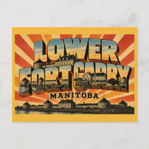 Lower Fort Garry National Historic Site Manitoba Postkarte