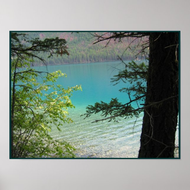 Lower Kintla Lake Poster (Vorne)