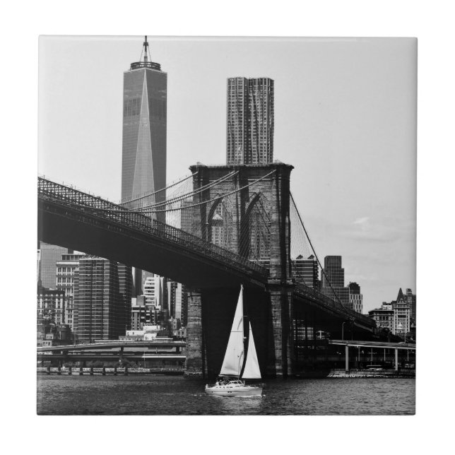 Lower Manhattan Fliese (Vorderseite)