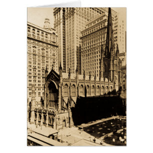 Lower Manhattan NYC de yard d'église Trinity et