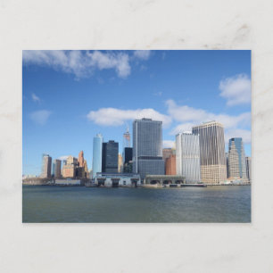 Lower Manhattan Skyline Postcard Postkarte