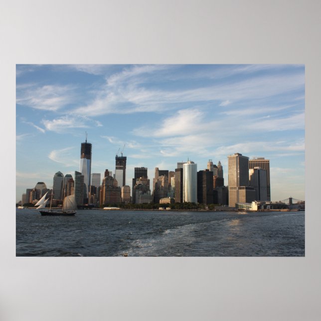 Lower Manhattan Skyline Poster (Vorne)