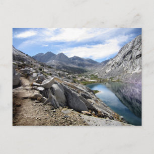 Lower Palisade Lake - John Muir Trail Postkarte