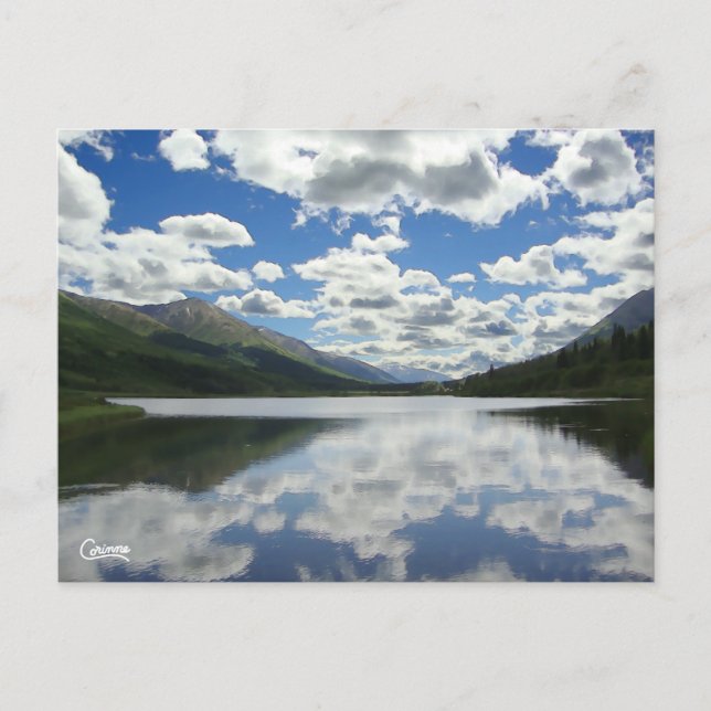 Lower Summit Lake - Postcard Postkarte (Vorderseite)
