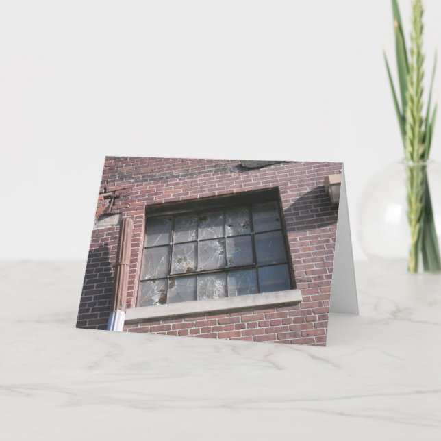 "Lowertown Depot Fenster & Abflussrohr" Gute Besse Karte (Vorderseite)
