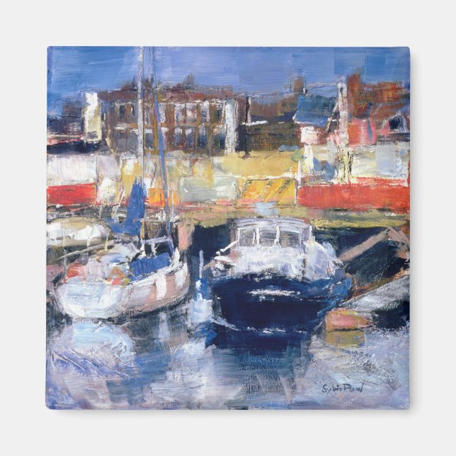 Lowestoft Harbour View Magnet (Vorne)