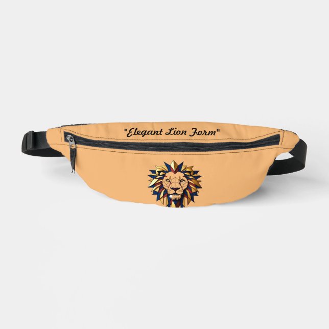 "Löwigs Würde" Bauchtasche (Vorderseite)