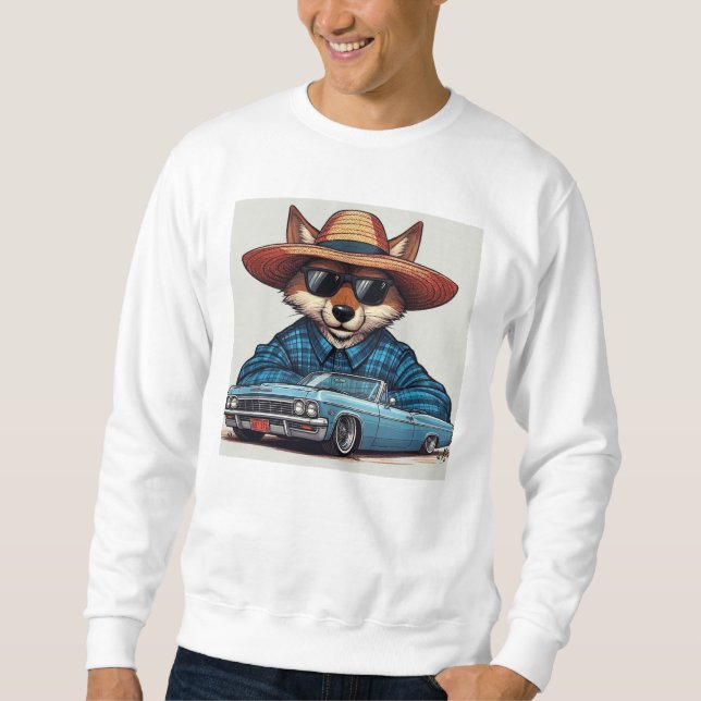 Lowrider Fuchs Sweatshirt (Vorderseite)