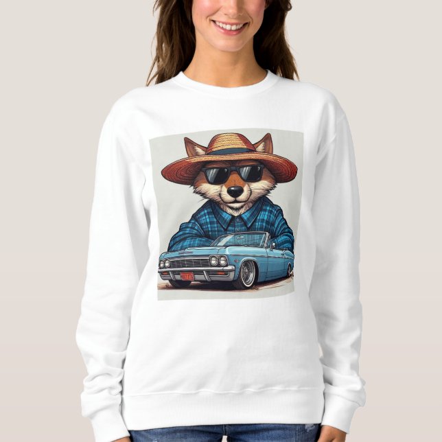 Lowrider Fuchs Sweatshirt (Vorderseite)