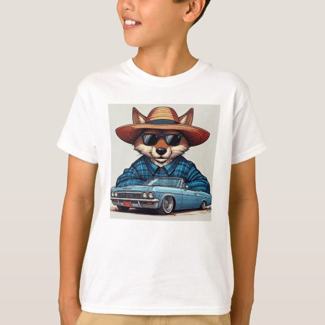 Lowrider Fuchs T-Shirt (Vorderseite)
