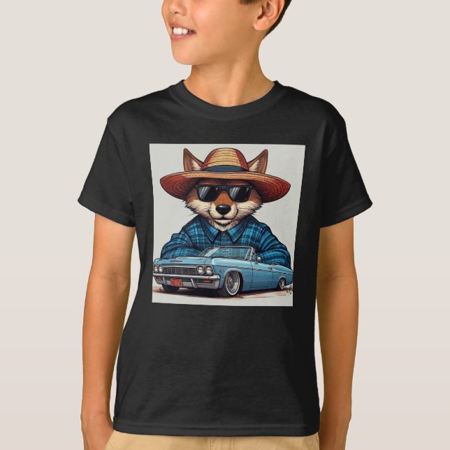 Lowrider Fuchs T-Shirt (Vorderseite)