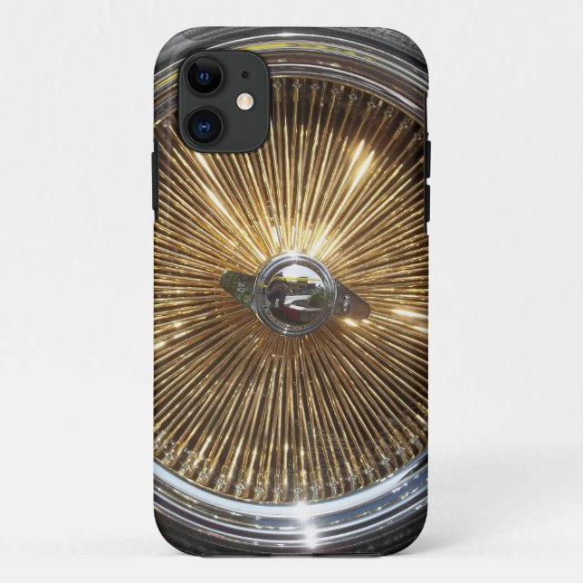 Lowrider-Golddraht dreht Smartphone-Abdeckung Case-Mate iPhone Hülle (Rückseite)