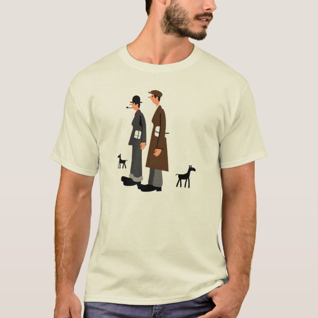 Lowry-ähnliche Zahlen T-Shirt (Vorderseite)