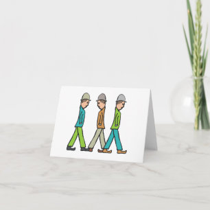 Lowry Matchstick Men Karte